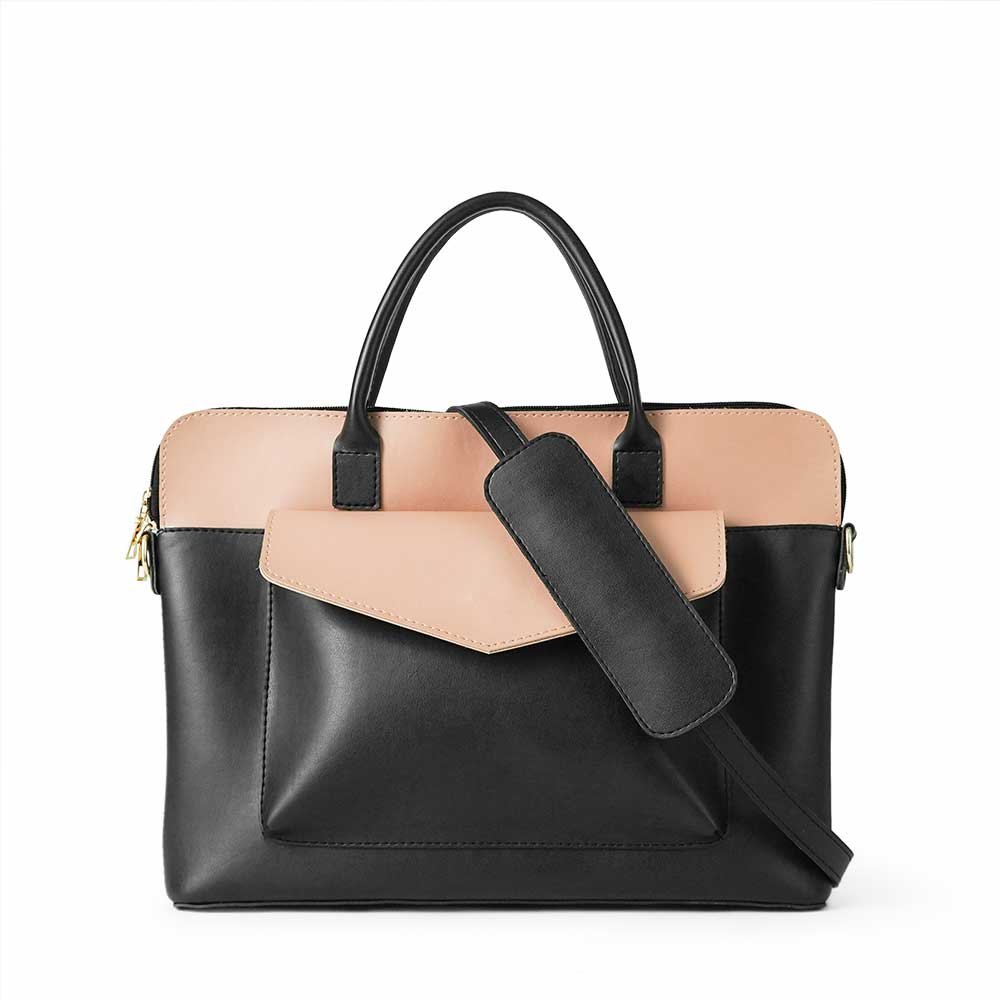 1-22_27340cbb-2792-41f6-bb9b-a90757f340a5 Sack Laptop Bag Black - Image 1