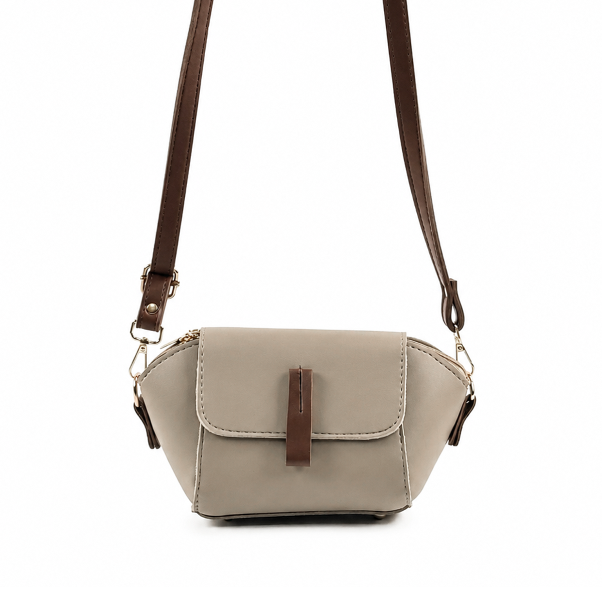 1_e0dd2631-a5ef-44c7-a5de-820500422500 Mini Flap Crossbody Bag Beige - Image 1