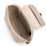 Mini Flap Crossbody Bag Beige - Image 4