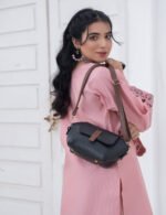 Mini Flap Crossbody Bag Green - Image 9
